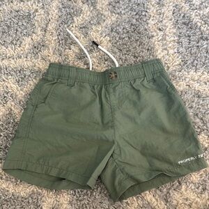 Kids Green Shorts
